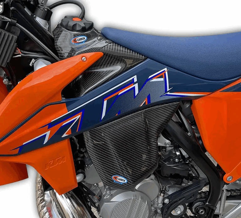 Pro Carbon benzinetank cover ( full set ) KTM EXC 250/300 TPI 2020-2023