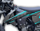 Pro Carbon benzinetank cover ( full set ) KTM EXC-F 250/350/450/500 2017-2019