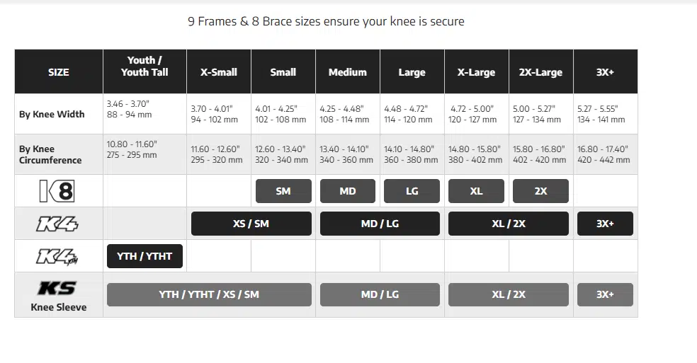 POD K4 2.0 Kniebeschermers volwassen Wit / Zwart - Afbeelding 3