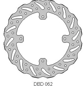Delta Braking Vintage voor remschijf DBD062