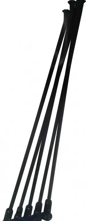 Haan Wheels spakenset Zwart ( 36 stuks ) voor 21" voorwiel Haan Wheels naaf KTM 1997-heden