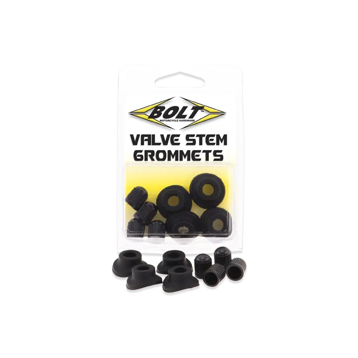 BOLT ventiel rubbers en ventiel doppen ( set van 4 )