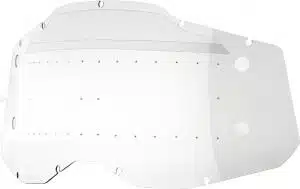 100% lens roll off clear voor 100% accuri 2/strata 2/racecraft 2 forecast