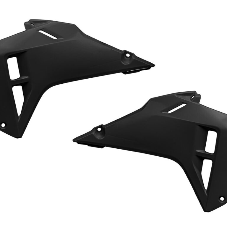 UFO Radiator Kappen Zwart Honda CRF 250R 2022-2024 & CRF 450R 2021-2024 ( restyle 2025 )