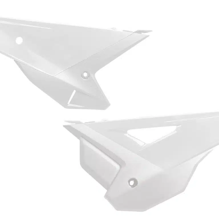 UFO Zijnummerborden Wit Honda CRF 250R 2022-2024 & CRF 450R 2021-2024 ( restyle 2025 )