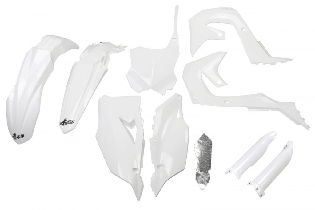 UFO plastic kit Wit Kawasaki KX 250F 2021-2024 & KX 450F 2019-2023 ( full kit )