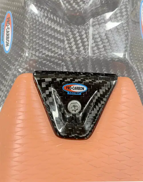 Pro Carbon zadel montage cover KTM SX/F 125/250/300/350/450 2023- & EXC/EXC-F 250/300/350/450/500 2024-
