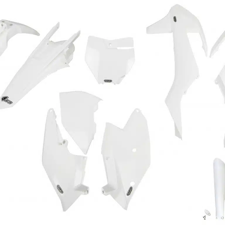 UFO plastic kit Wit KTM SX 125/150 16-18 & SX 250 17-18 & SX-F 250/350/450 16-18 ( full kit )