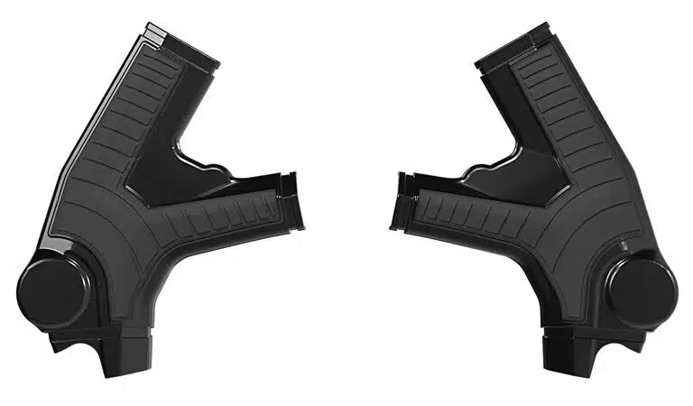 Racetech frame beschermers zwart Sur-Ron Ultra Bee