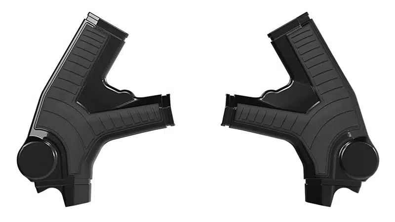 Racetech frame beschermers zwart Sur-Ron Ultra Bee