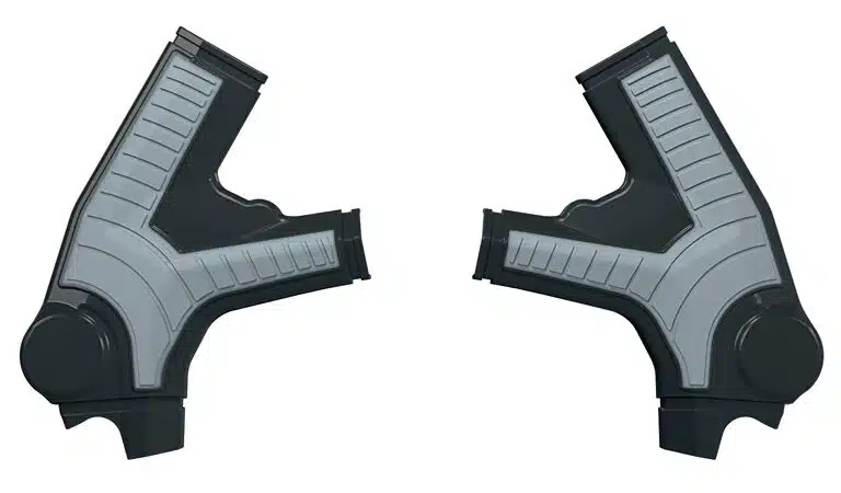 Racetech frame beschermers zwart / grijs Sur-Ron Ultra Bee