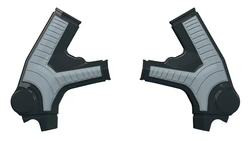 Racetech frame beschermers zwart / grijs Sur-Ron Ultra Bee