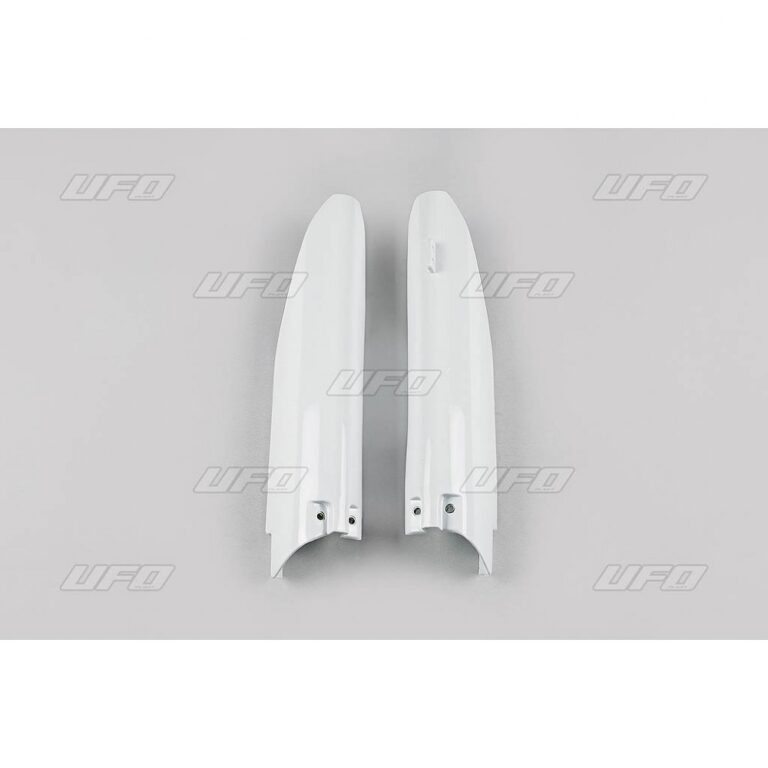 UFO voorvork beschermers Wit Suzuki RM 125/250 07-11 & RM-Z 250 07- & RM-Z 450 07-