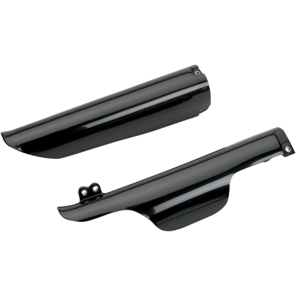 UFO voorvork beschermers zwart Yamaha YZ 125/250 05-07 & YZ 250F/450F 05-07