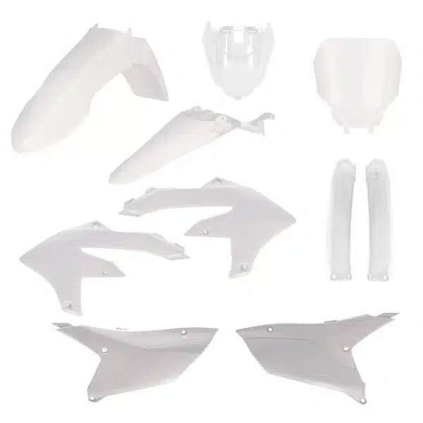 Acerbis plastic kit Wit Yamaha YZ 250F 2024- & YZ 450F 2023- ( geen helder wit )