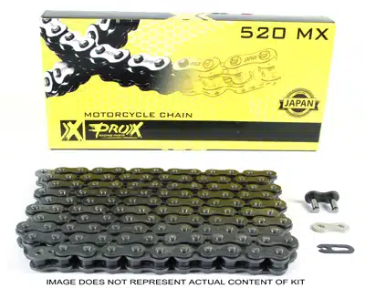 Prox Ketting 520 MX X-Ring x 120 Links Black + Clip
