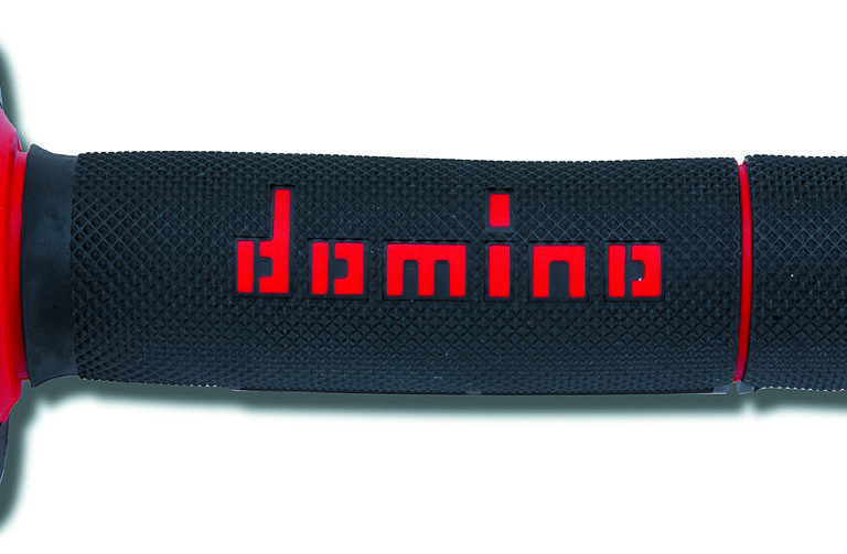 Domino handvaten Waffle X-treme Zwart / Rood