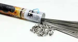 Psychic Achterwiel 19โณ RVS spakenset 36 stuks + nippels voor OEM naaf YZ/YZ-F