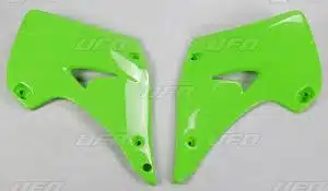 UFO radiator kappen Groen Kawasaki KX 125/250 03-08