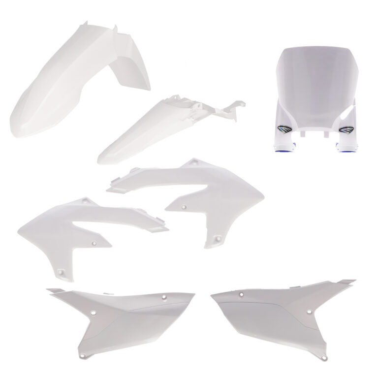 Cycra plastic kit Wit Yamaha YZ 250F 2024- & YZ 450F 2023-