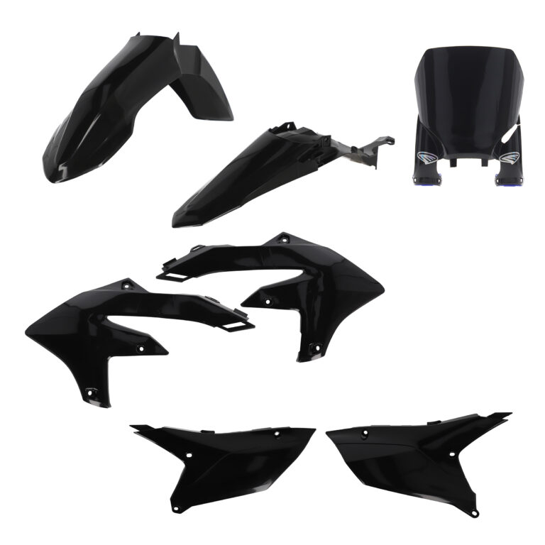 Cycra plastic kit Zwart Yamaha YZ 250F 2024- & YZ 450F 2023-