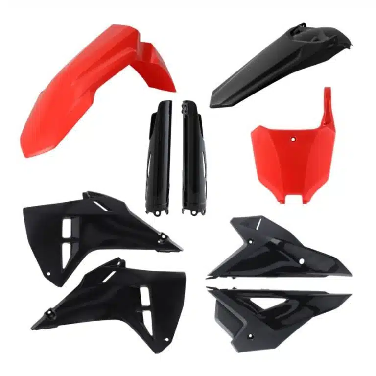 Acerbis plastic kit Rood/Zwart Honda CRF 250R 2025 & CRF 450R 2025