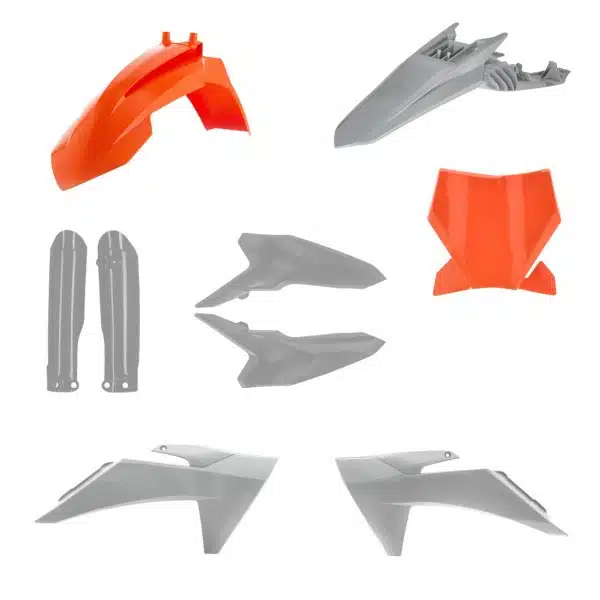 Acerbis plastic kit Oranje / Grijs KTM SX 65 2024-