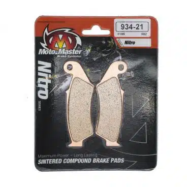 Moto Master Sintered Metal Voor remblokken Nitro Yamaha, Beta, Gas Gas, Honda, Kawasaki, KTM, Suzuki