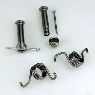 Mino voetsteun pin set + veren Repair set for new pegs with : 10 mm hole : Frame 11 mm : Pin=11/10MM L=48MM