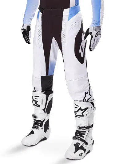 Alpinestars 2025 Techstar Melt volwassen cross broek Zwart / Blauw