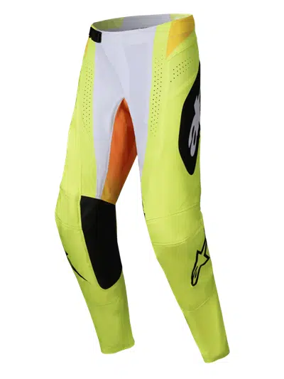 Alpinestars 2025 Techstar Melt volwassen cross broek Fluor Geel / Zwart