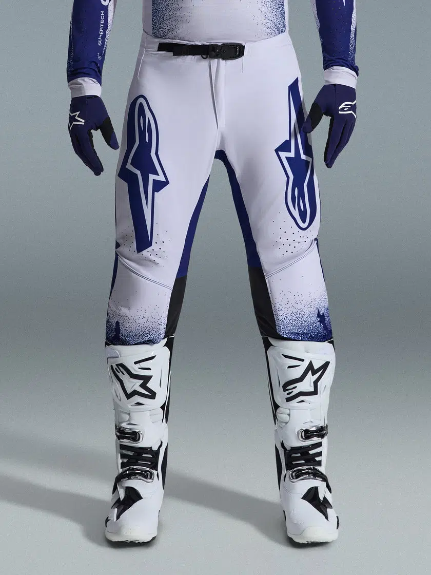 Alpinestars 2026 Supertech Scenz volwassen cross broek Grijs / Donker Blauw