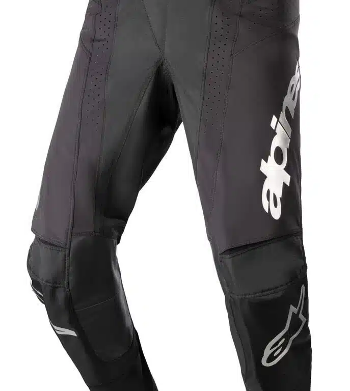 Alpinestars 2023 Techstar Arch volwassen cross broek Zwart / Zilver ( maat 28 )
