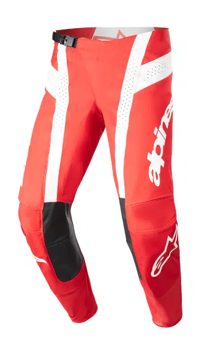 Alpinestars 2023 Techstar Arch volwassen cross broek Rood / Wit