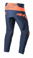 Alpinestars 2023 Techstar Arch volwassen cross broek Donker Blauw / Hot Oranje