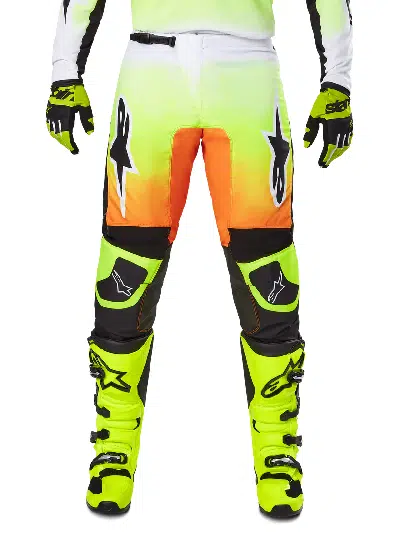 Alpinestars 2025 Fluid Wurx volwassen cross broek Fluor Geel / Zwart