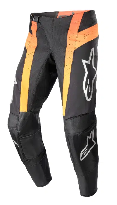 Alpinestars 2023 Techstar Sein volwassen cross broek Zwart / Hot Oranje