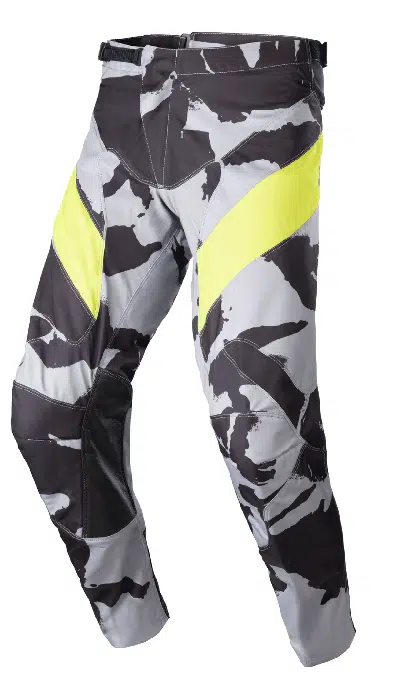 Alpinestars 2023 Racer Tactical volwassen cross broek Camo / Fluor Geel