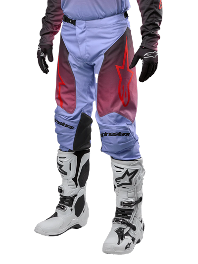 Alpinestars 2024 Racer Hoen volwassen cross broek Lavan Paars / Zwart ( maat 28 )