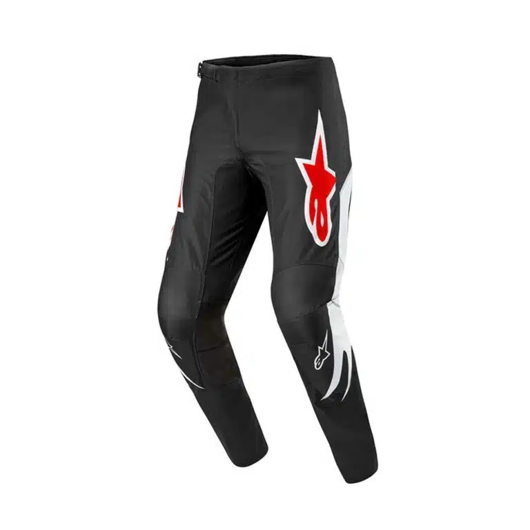 Alpinestars 2024 Fluid Lucent volwassen cross broek Zwart / Wit