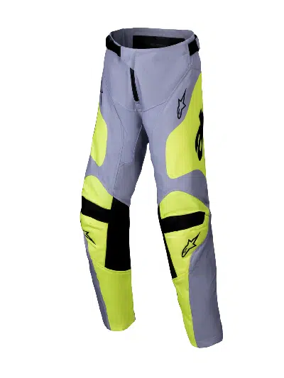 Alpinestars 2025 Racer Veil Kinder cross broek Grijs / Fluor Geel