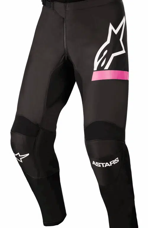 Alpinestars 2022 Fluid Vrouwen cross broek Zwart / Roze ( maat 32 )