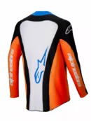 Alpinestars 2025 Techstar Melt volwassen cross shirt Oranje / Blauw