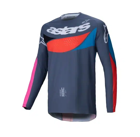 Alpinestars 2025 Techstar Dreem volwassen cross shirt Grijs/Muli