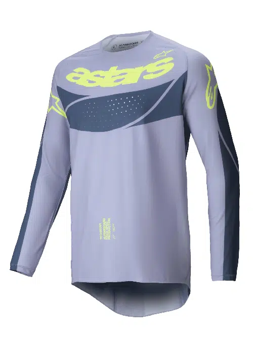 Alpinestars 2025 Techstar Dreem volwassen cross shirt Donker Grijs / Grijs