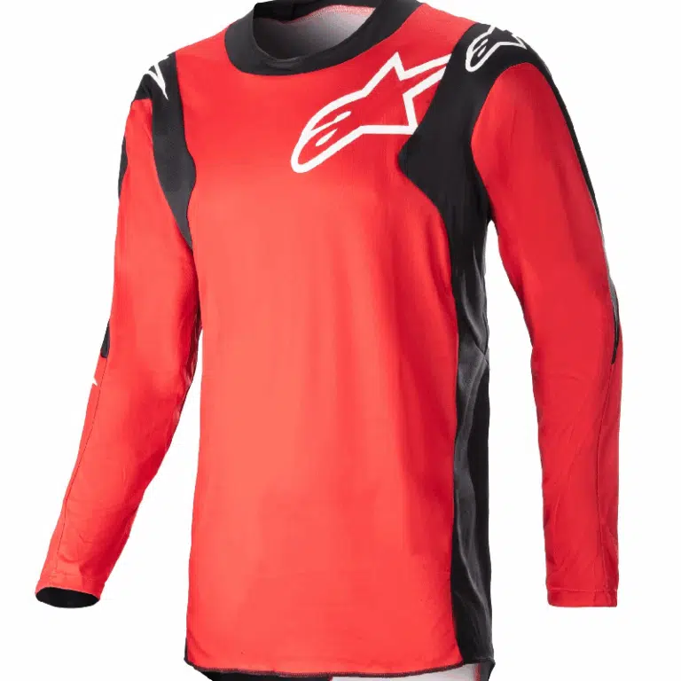 Alpinestars 2023 Racer Hoen volwassen cross shirt Rood/Zwart ( maat S )