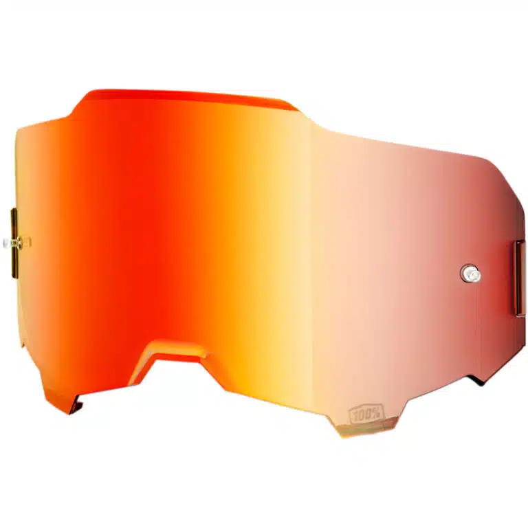100% Mirror Red Lens voor 100% Armega crossbril