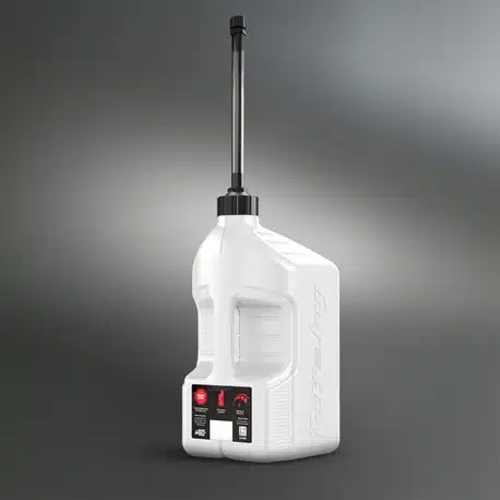 Tuff Jug brandstoftank wit standard cap en automatische stop tuit 20 liter ( GEN 3 )