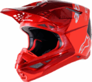 Alpinestars MX crosshelm Supertech M10 ( SM10 ) Fluor Rood ( 2024 collectie )