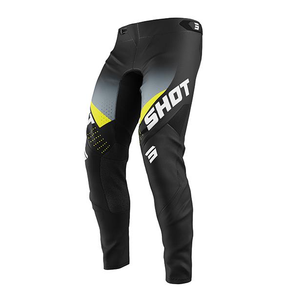 Shot MX Cross Broek Volwassen Aerolite Husqvarna Zwart 2026 Collectie